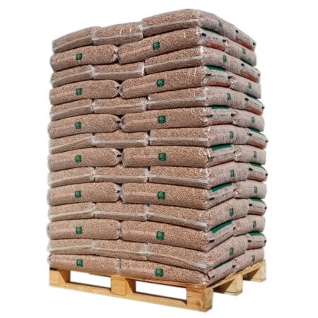 Granulés de bois Natural Energie - Pellet DIN+ en palette 65 sacs